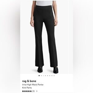 Rag & Bone Irina High Waist Ponte Knit Pants